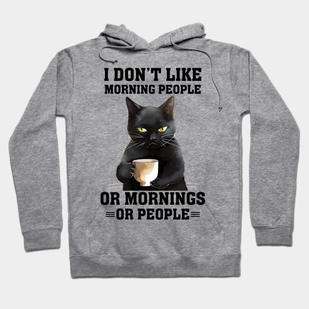 i dont like morning people Hoodie by bellofraya